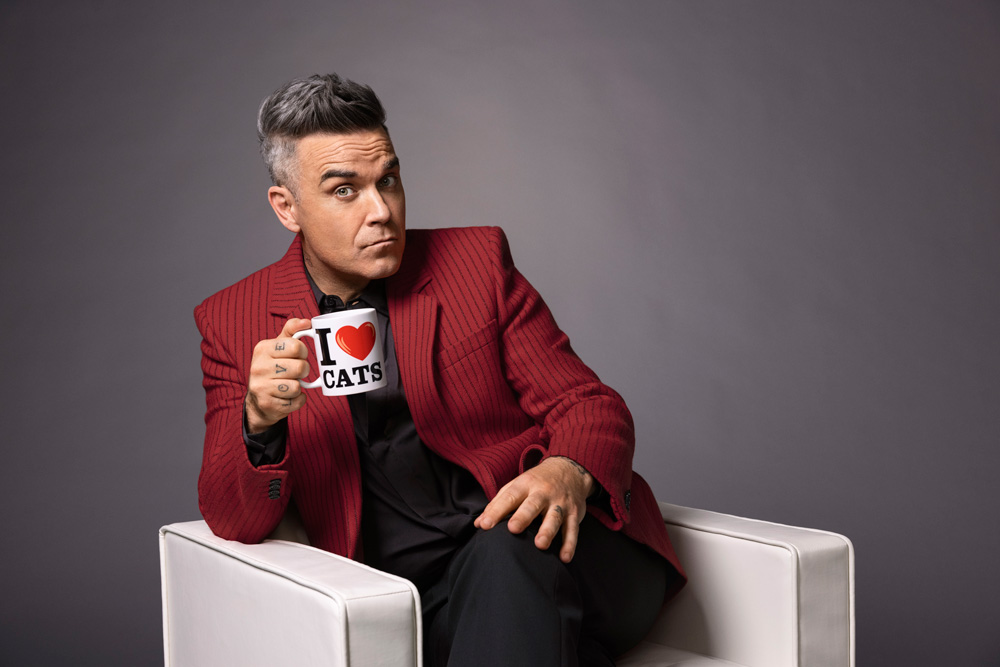 Felix e Robbie Williams juntam-se para celebrar a incrível vida dos ...